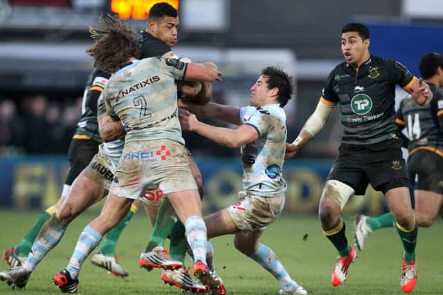 Saints were humbled by Racing at Franklin's Gardens last season (picture: Sharon Lucey)