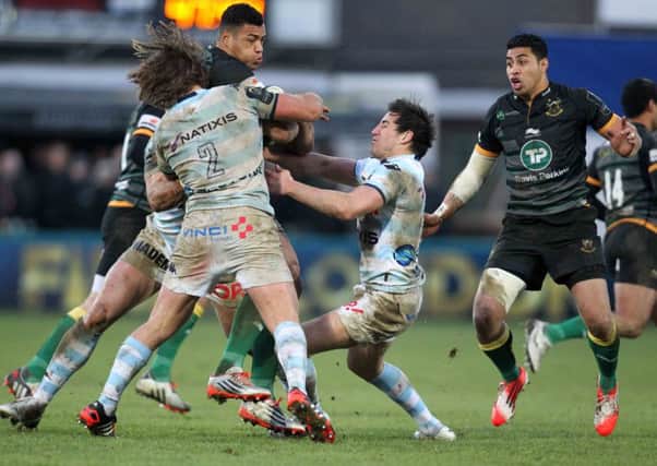 Saints were humbled by Racing at Franklin's Gardens last season (picture: Sharon Lucey)