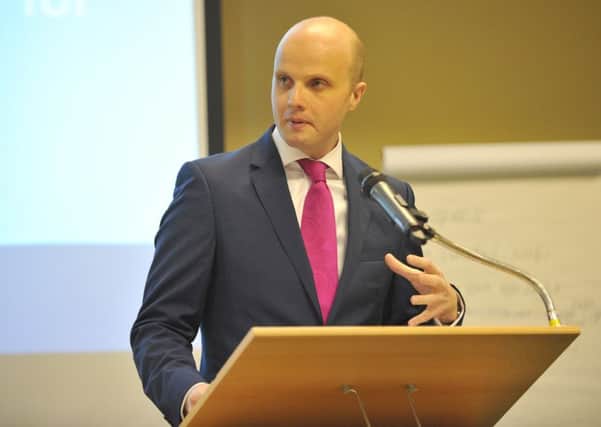 Northamptonshire Police and Crime Commissioner Adam Simmonds