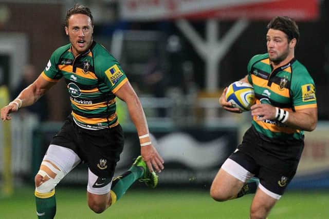 Ben Foden is happy that James Wilson (left) is back in the mix (picture: Sharon Lucey)