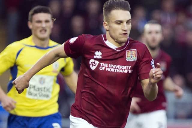 INJURED - Lawson D'Ath has a groin strain and misses the weekend trip to Dagenham & Redbridge