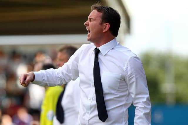 Plymouth Argyle boss Derek Adams