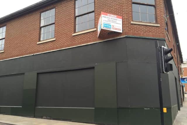 The former McDonald's branch in Wellingborough town centre