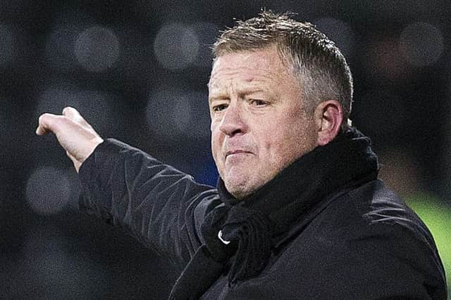 Cobblers boss Chris Wilder