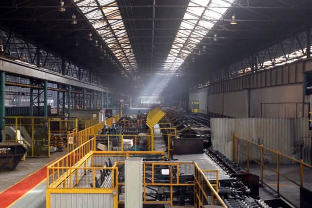 Corby's Tata Steel mill.