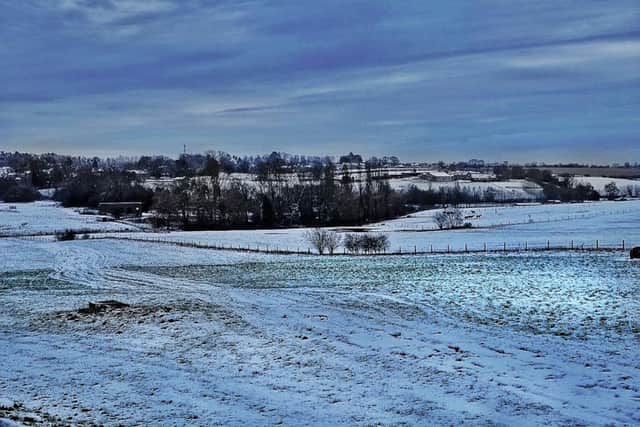 Pitsford in the snow. Picture by Allan Levy NNL-160118-113428001