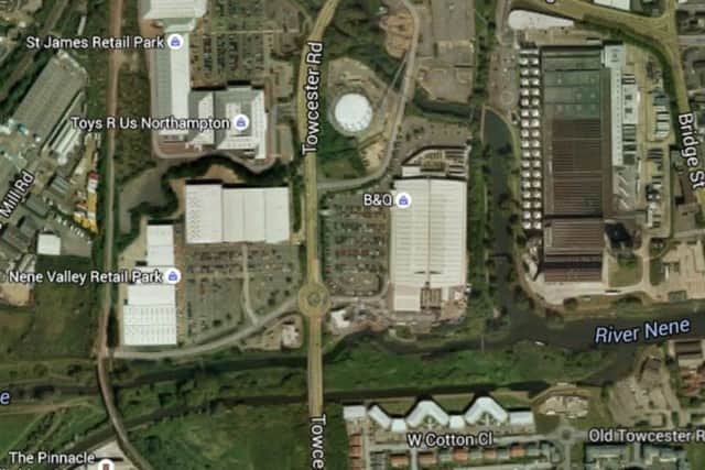 A body has been recovered from the River Nene near Nene Retail Park.