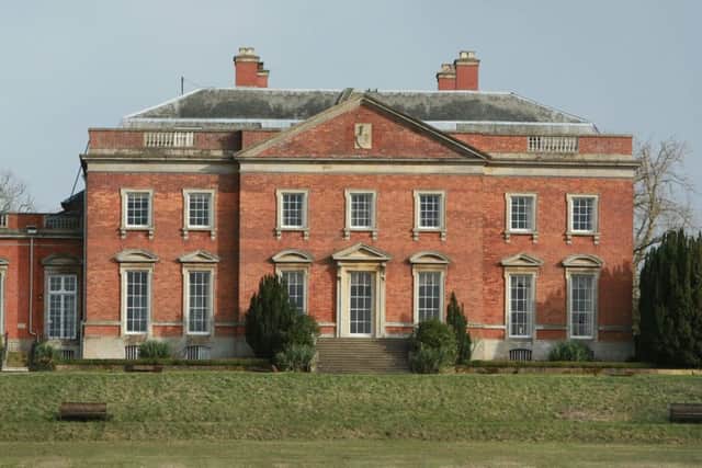 Kelmarsh Hall.