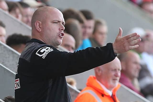 CONFIDENT - Morecambe manager Jim Bentley