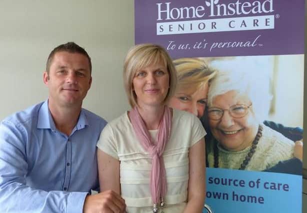Ray Warburton and his wife Jo