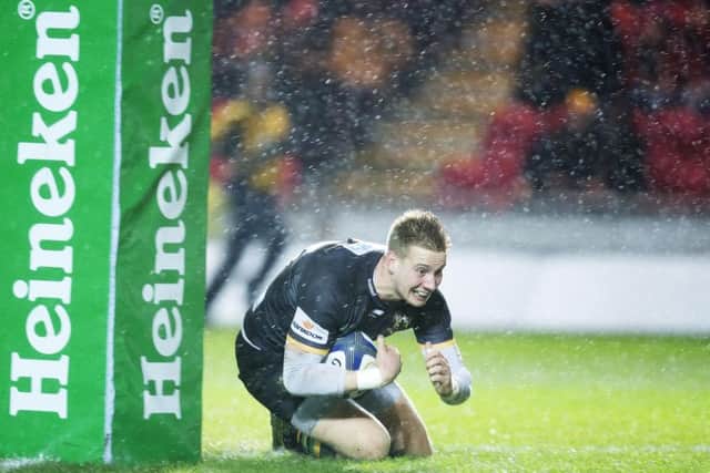 Harry Mallinder scored Saints' opener (pictures: Kirsty Edmonds)