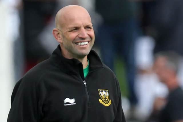 Jim Mallinder is happy for Dylan Hartley (picture: Sharon Lucey)