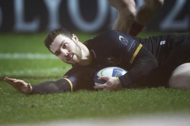 George North scored for Saints in last weekend's win at Scarlets (picture: Kirsty Edmonds)