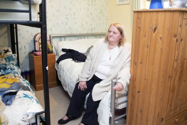 The Hemmings family were told the could not go on the NPH housing waiting list waiting list because a â¬Sboard⬠could be put over the bathtub to make a bed for a child and a mattress could be put on the dining room table.
Angela Hemmings. NNL-160127-164759009