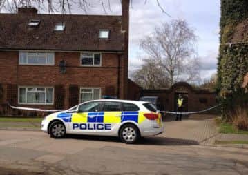 Scene of the murder of Jill Goldsmith