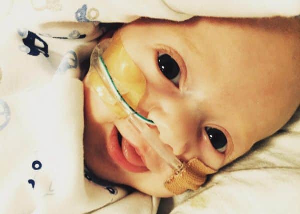 Zachary Winfield died agd 10 weeks old after he was born with a rare lung disorder