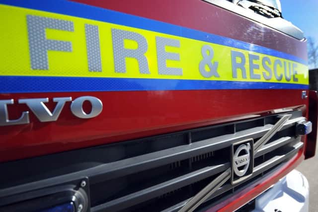 Police are investigating two arson attacks in Corby
