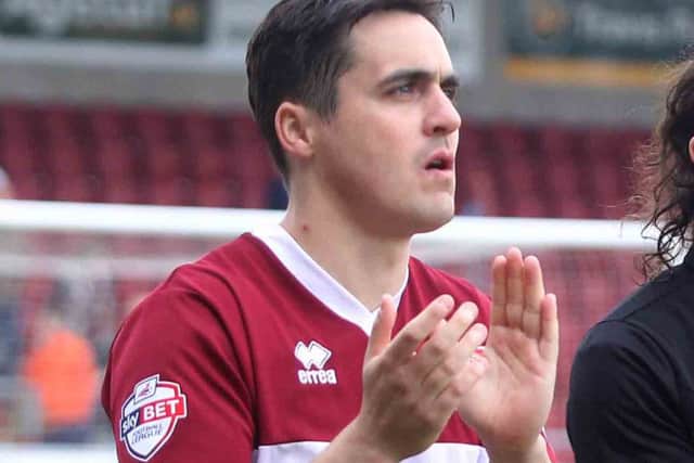 NEW CHALLENGE - Evan Horwood has signed a loan deal with Grimsby Town
