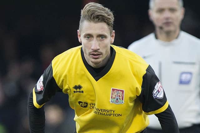 EXTENDING HIS STAY - Lee Martin will be with the Cobblers until the end of the season