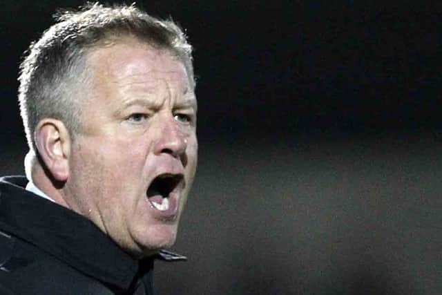 Cobblers boss Chris Wilder