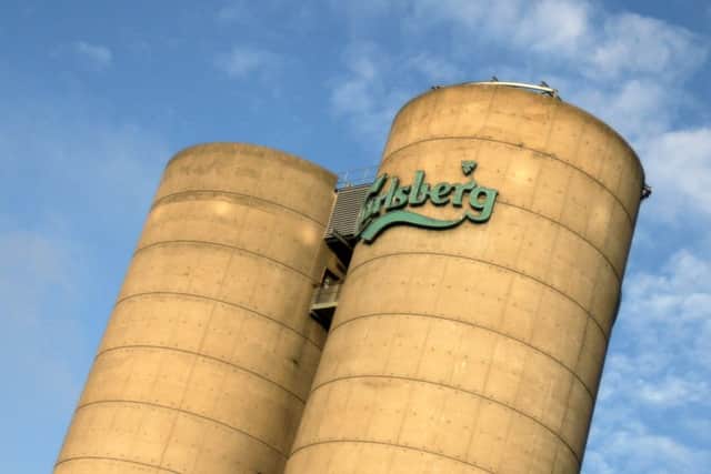 Carlsbery factory in Northampton