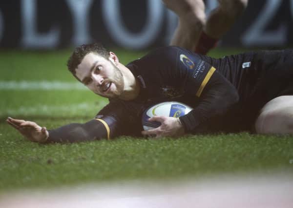 George North scored for Saints in last month's vital win at Scarlets (picture: Kirsty Edmonds)