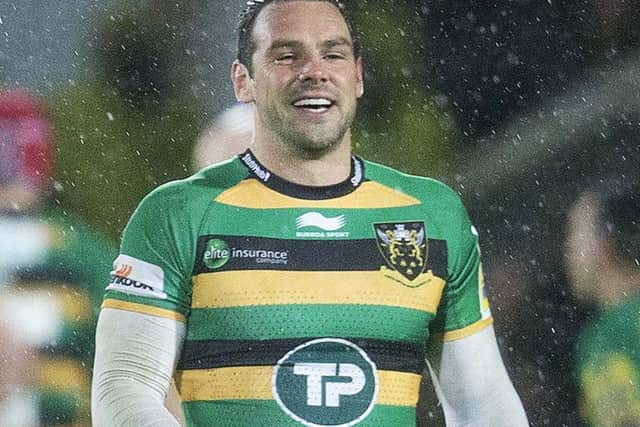 GLAD TO BE BACK - Ben Foden starts for Saints at Harlequins on Saturday