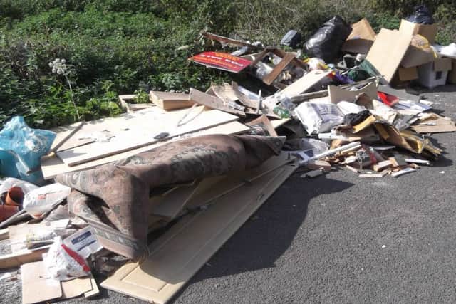 Almost 60 items of furniture have been illegally flytipped in the borough of Kettering since October 2015.