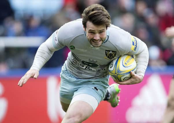 SEASON CHANGER? - Ben Foden goes over for his last-gasp winning try (Pictures: Kirsty Edmonds)