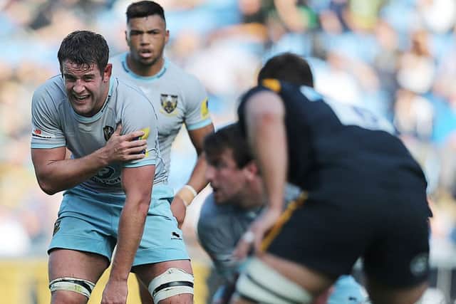 Calum Clark sustained a shoulder injury in the pre-season win at Wasps in October (picture: Kirsty Edmonds)