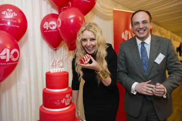 Northampton MP Michael Ellis joined TV presenter and Princes Trust Ambassador Carol Vorderman MBE at the House of Commons last night to celebrate the 40th anniversary of The Princes Trust.