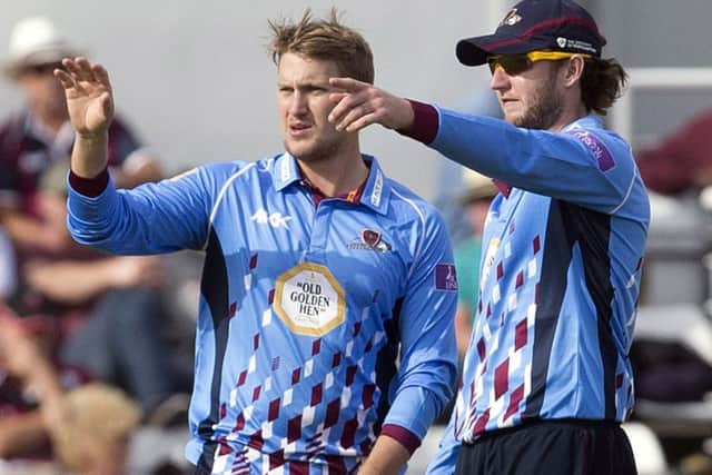 Josh Cobb and Alex Wakely played leading roles at Northants last season (picture: Kirsty Edmonds)