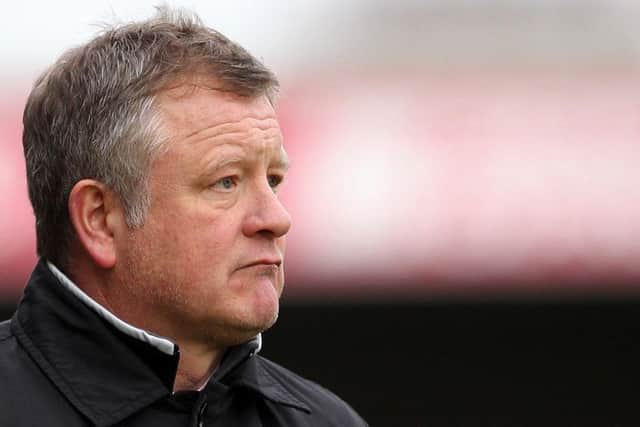 RELAXED - Cobblers boss Chris Wilder