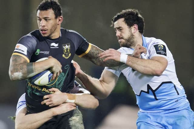 Courtney Lawes starts for England in Rome (picture: Kirsty Edmonds)