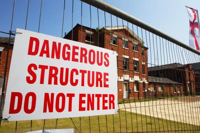 St Edmund's Hospital on Wellingborough Road has been empty since 1998. It now looks unlikely a development is going to take place any time soon.
