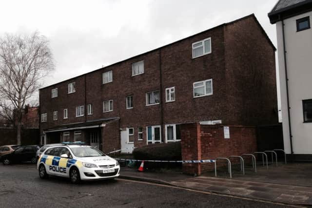 A woman who suffered a violent assault in Portland Place remains in a critical condition.