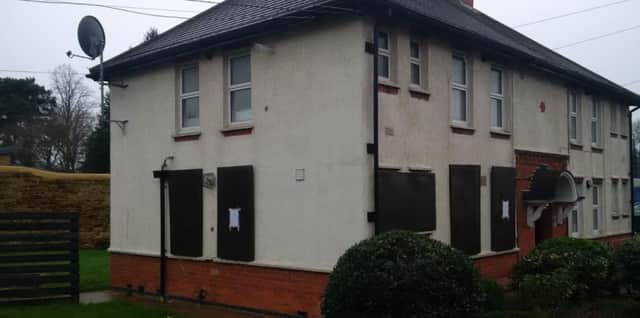 This property at Kingsland Gardens has been sealed after nuisance complaints.