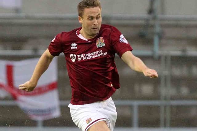 FIT AND AVAILABLE - Joel Byrom has shrugged off his neck strain