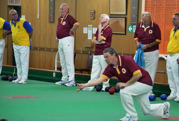 Action from Northants men's win over Bedfordshire