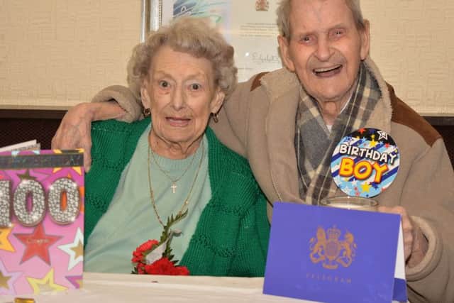 Stan Shipley with wife, Win