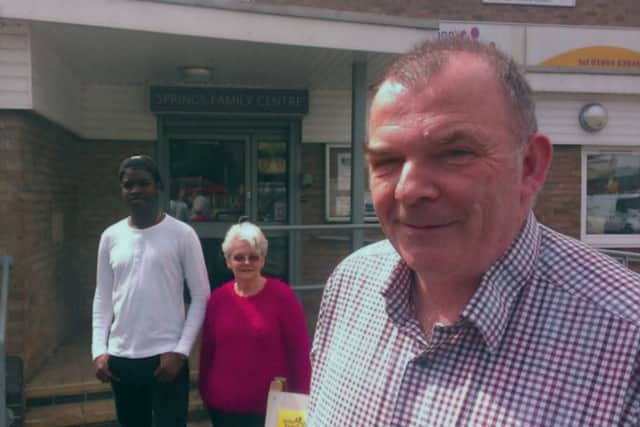 Clive Ireson is leading a scheme to see Spring Boroughs given a new neighbourhood plan.