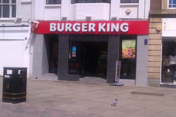 Burger King, Northampton, was one of the first stores to trial the home delivery service