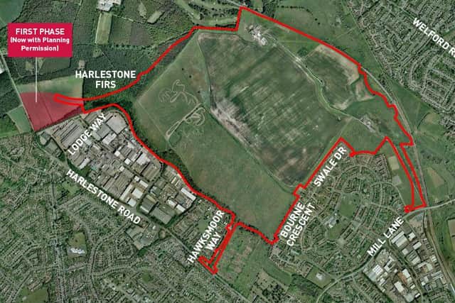 The new social homes would form part of the wider Dallington Grange proposals, which have also been beset by delays.