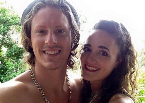 Victoria Haynes and Daniel Garnham got engaged in front of a live television audience on Saturday. 3fgh8WQNiE3EULWp3Z1X