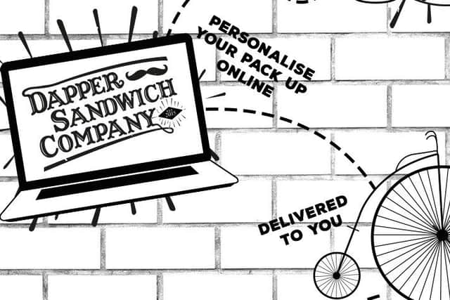 The Dapper Sandwich Company already has a website www.dappersandwich.co