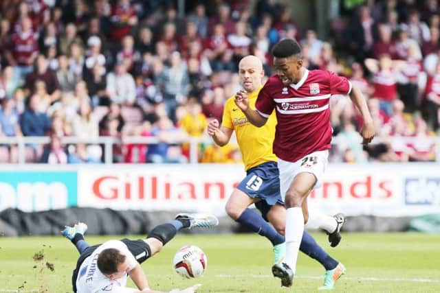 The last time supporters were able to sit in the east stand was the final day of the 2013/14 season, when the Cobblers beat Oxford United 3-1 to secure their Football League survival