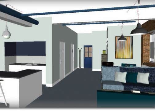 Artists' impressions of the new-look Maple House.