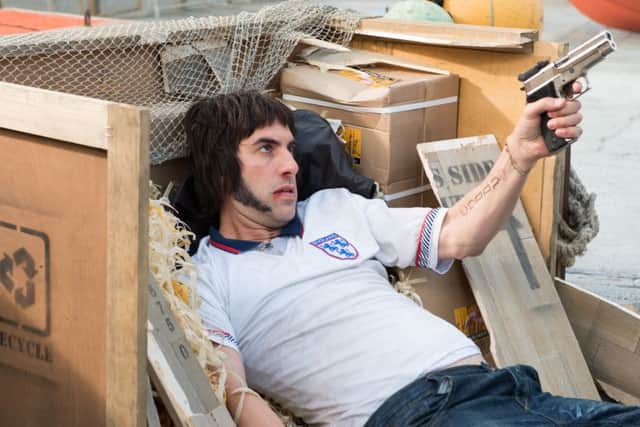 Sacha Baron Cohen as Nobby in Grimsby