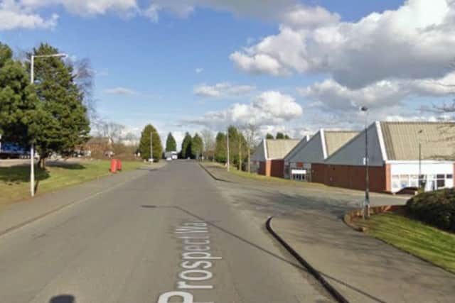 A cyclist died after he was involved in a collision with a car on Prospect Way, Daventry