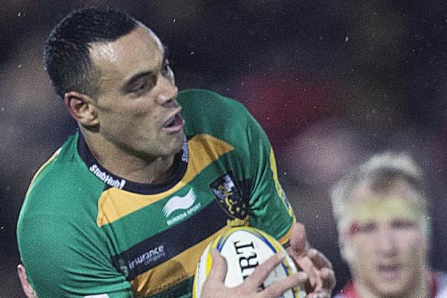 Kahn Fotuali'i returned to action in the Wanderers' clash with Sale Sharks